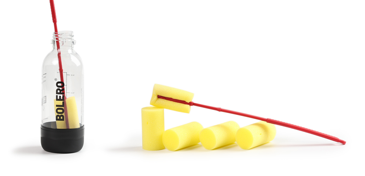 Bolero saturator soda maker akcesoria do czyszczenia butelek na białym tle