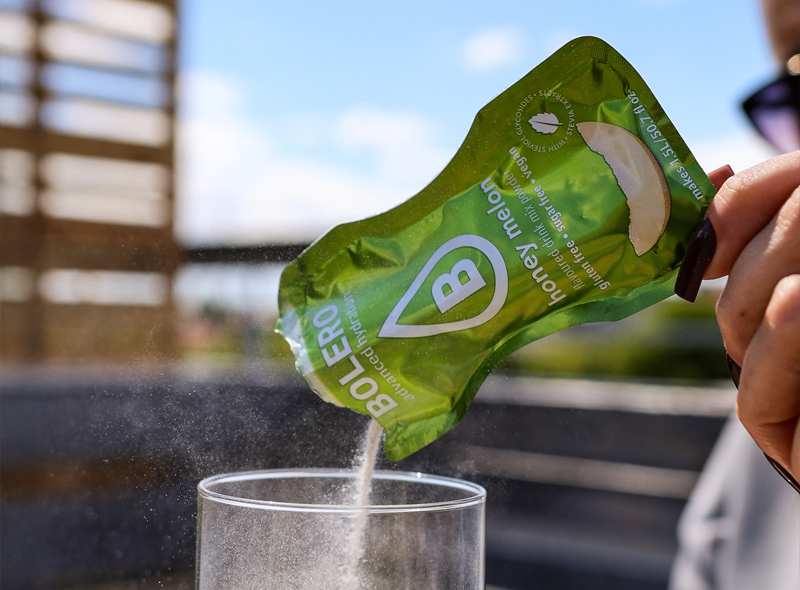 Bolero Honey Melon – napój ze stewią o smaku melona, wsypywany do szklanki