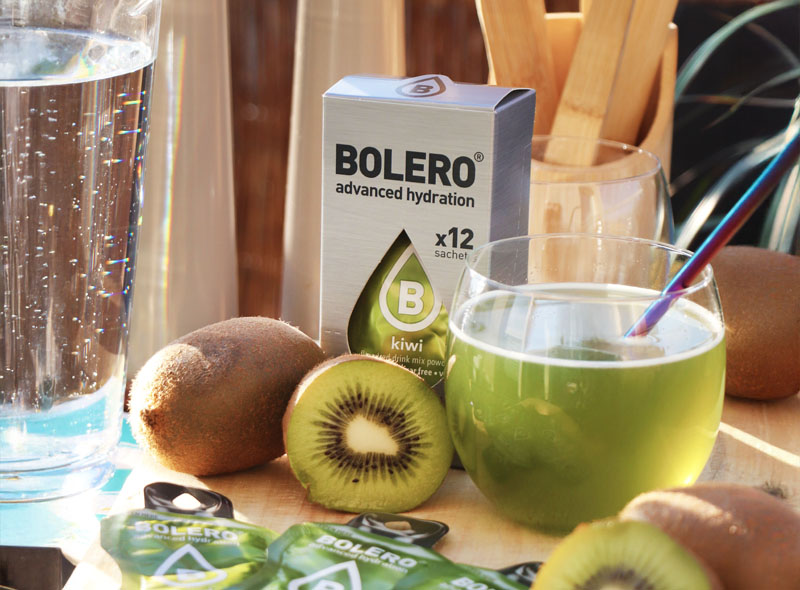 Bolero Kiwi – napój bez cukru idealny na co dzień i na trening