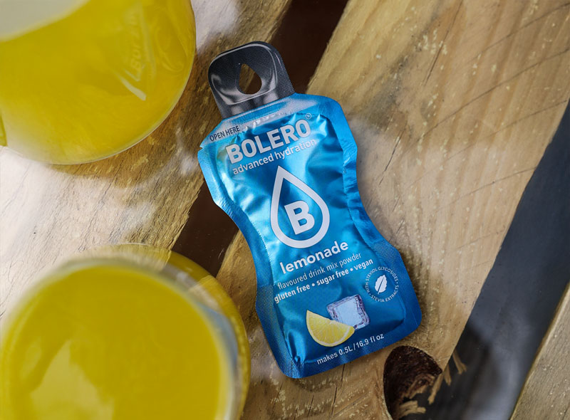 Bolero Lemonade – niskokaloryczna lemoniada w saszetce, idealna na upał