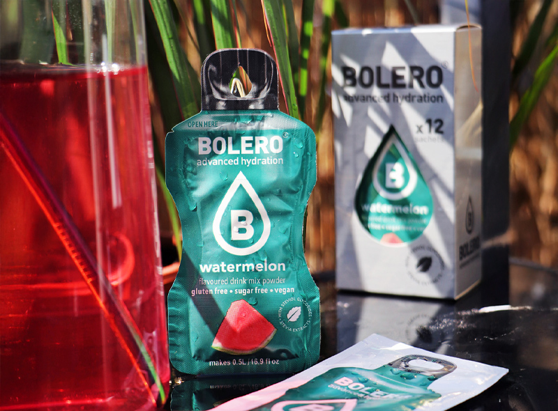 Orzeźwiający napój Bolero Watermelon – naturalny smak arbuza ze stewią