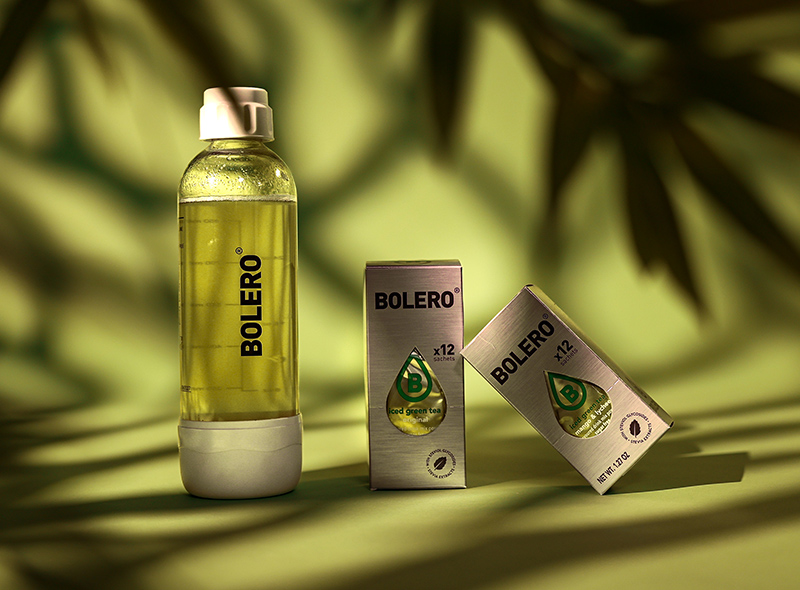 Bolero Iced Green Tea mrożona zielona herbata w saszetkach instant do rozpuszczenia z wodą