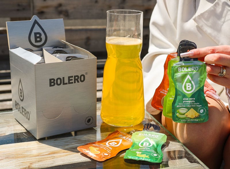 Bolero napoje w proszku bez cukru mix smaków saszetka rozpuszczona w wodzie.