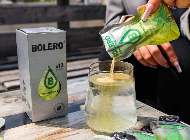 Bolero napoje w proszku bez cukru ze stewią mix smaków.