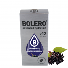 Bolero 3g 12szt Elderberry (Owoc czarnego bzu) ze stewią-main