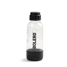 Butelka Bolero 0,5L PET Black – czarna butelka kompatybilna z saturatorem Bolero Soda Maker, odpowiednia także do codziennego użytku .