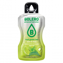 Bolero 8g Iced Green Tea Mint & Lime (Zielona herbata mrożona o smaku mięty i limonki) ze stewią