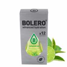 Bolero 3g 12szt Iced Green Tea Mint & Lime (Zielona herbata mrożona o smaku mięty i limonki) ze stewią