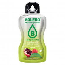 Bolero 8g Iced Green Tea Raspberry & Pomegranate (Zielona herbata mrożona o smaku maliny i granata)