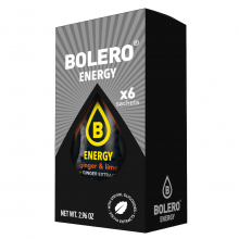 Bolero 14g 6szt Energy Ginger&Lime ze stewią